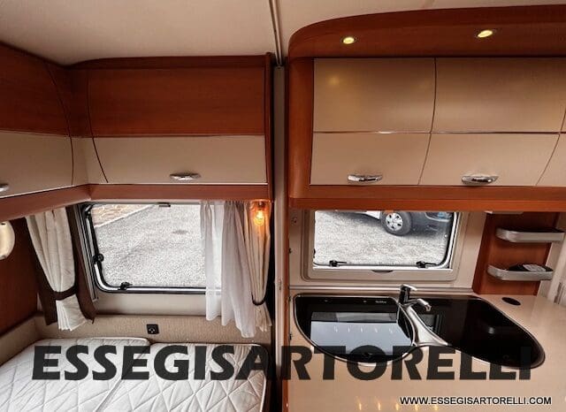 HOBBY EXCELLENT 455 UF CLIMA E MOVER CARAVAN 4 POSTI 2012 1.250 KG pieno