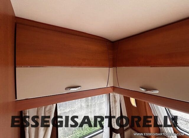 HOBBY EXCELLENT 455 UF CLIMA E MOVER CARAVAN 4 POSTI 2012 1.250 KG pieno