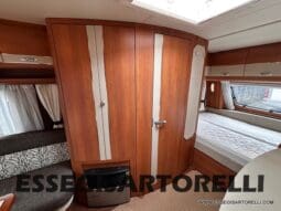 HOBBY EXCELLENT 455 UF CLIMA E MOVER CARAVAN 4 POSTI 2012 1.250 KG pieno