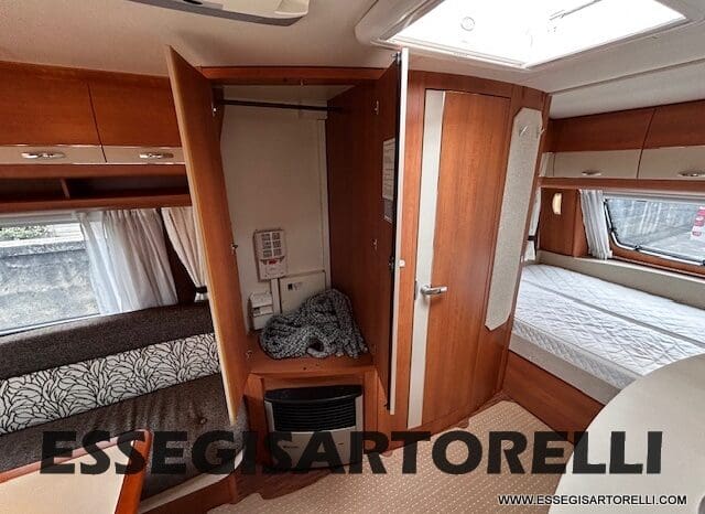 HOBBY EXCELLENT 455 UF CLIMA E MOVER CARAVAN 4 POSTI 2012 1.250 KG pieno