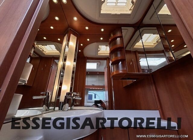 HOBBY EXCELLENT 455 UF CLIMA E MOVER CARAVAN 4 POSTI 2012 1.250 KG pieno
