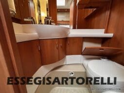 HOBBY EXCELLENT 455 UF CLIMA E MOVER CARAVAN 4 POSTI 2012 1.250 KG pieno
