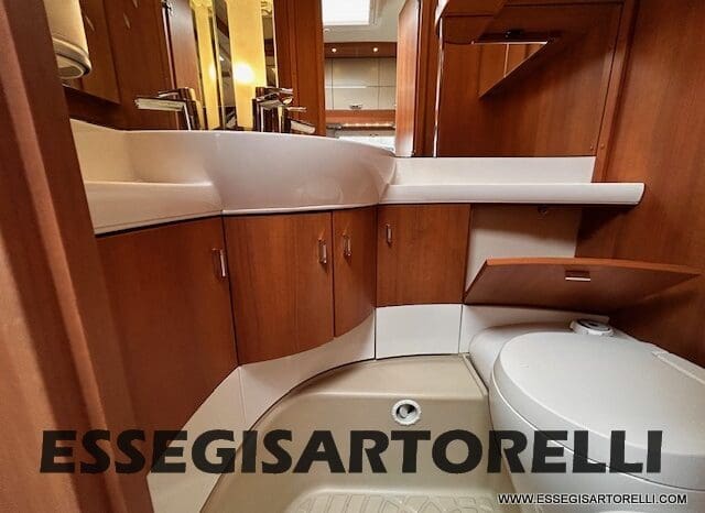 HOBBY EXCELLENT 455 UF CLIMA E MOVER CARAVAN 4 POSTI 2012 1.250 KG pieno