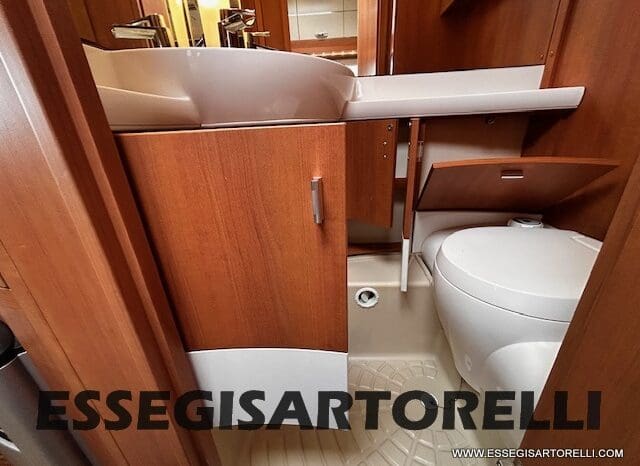 HOBBY EXCELLENT 455 UF CLIMA E MOVER CARAVAN 4 POSTI 2012 1.250 KG pieno
