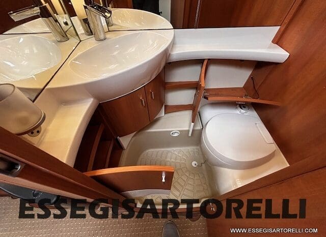 HOBBY EXCELLENT 455 UF CLIMA E MOVER CARAVAN 4 POSTI 2012 1.250 KG pieno
