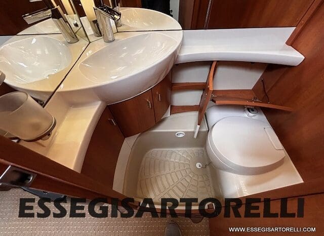 HOBBY EXCELLENT 455 UF CLIMA E MOVER CARAVAN 4 POSTI 2012 1.250 KG pieno