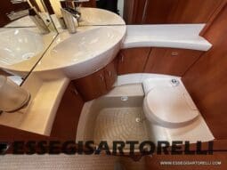 HOBBY EXCELLENT 455 UF CLIMA E MOVER CARAVAN 4 POSTI 2012 1.250 KG pieno