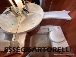 HOBBY EXCELLENT 455 UF CLIMA E MOVER CARAVAN 4 POSTI 2012 1.250 KG pieno