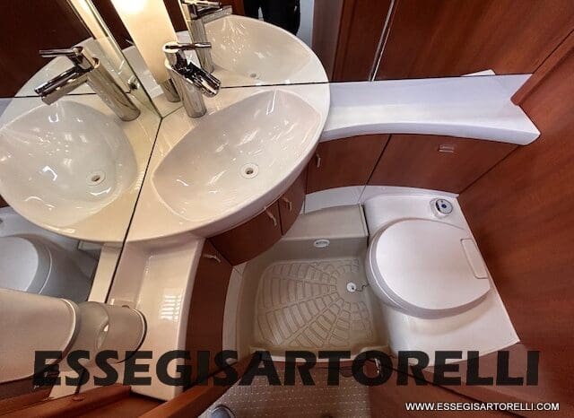 HOBBY EXCELLENT 455 UF CLIMA E MOVER CARAVAN 4 POSTI 2012 1.250 KG pieno