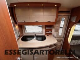 HOBBY EXCELLENT 455 UF CLIMA E MOVER CARAVAN 4 POSTI 2012 1.250 KG pieno