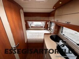 HOBBY EXCELLENT 455 UF CLIMA E MOVER CARAVAN 4 POSTI 2012 1.250 KG pieno