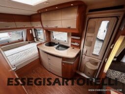 HOBBY EXCELLENT 455 UF CLIMA E MOVER CARAVAN 4 POSTI 2012 1.250 KG pieno