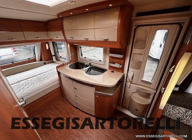 HOBBY EXCELLENT 455 UF CLIMA E MOVER CARAVAN 4 POSTI 2012 1.250 KG pieno