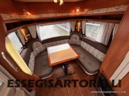 HOBBY EXCELLENT 455 UF CLIMA E MOVER CARAVAN 4 POSTI 2012 1.250 KG pieno