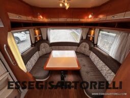 HOBBY EXCELLENT 455 UF CLIMA E MOVER CARAVAN 4 POSTI 2012 1.250 KG pieno