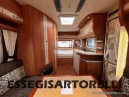 HOBBY EXCELLENT 455 UF CLIMA E MOVER CARAVAN 4 POSTI 2012 1.250 KG pieno