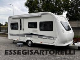 HOBBY EXCELLENT 455 UF CLIMA E MOVER CARAVAN 4 POSTI 2012 1.250 KG pieno