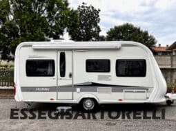 HOBBY EXCELLENT 455 UF CLIMA E MOVER CARAVAN 4 POSTI 2012 1.250 KG pieno