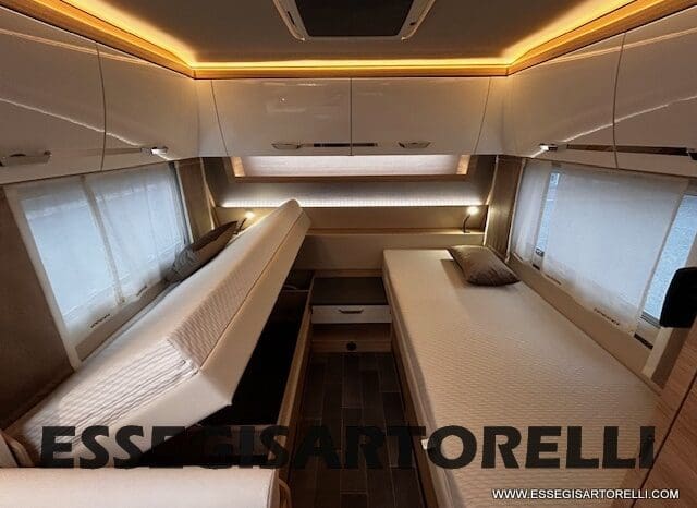 CARAVAN TABBERT VIVALDI 560 EMK 6 POSTI 2021 LETTI GEMELLI TOP DI GAMMA FULL CLIMA MOVER COMBI pieno