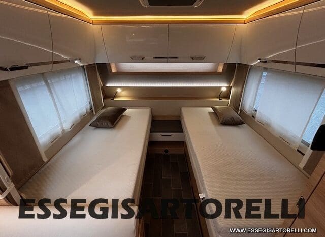 CARAVAN TABBERT VIVALDI 560 EMK 6 POSTI 2021 LETTI GEMELLI TOP DI GAMMA FULL CLIMA MOVER COMBI pieno