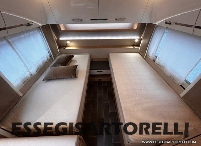 CARAVAN TABBERT VIVALDI 560 EMK 6 POSTI 2021 LETTI GEMELLI TOP DI GAMMA FULL CLIMA MOVER COMBI pieno