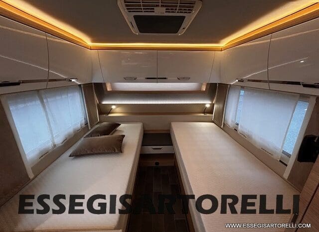 CARAVAN TABBERT VIVALDI 560 EMK 6 POSTI 2021 LETTI GEMELLI TOP DI GAMMA FULL CLIMA MOVER COMBI pieno