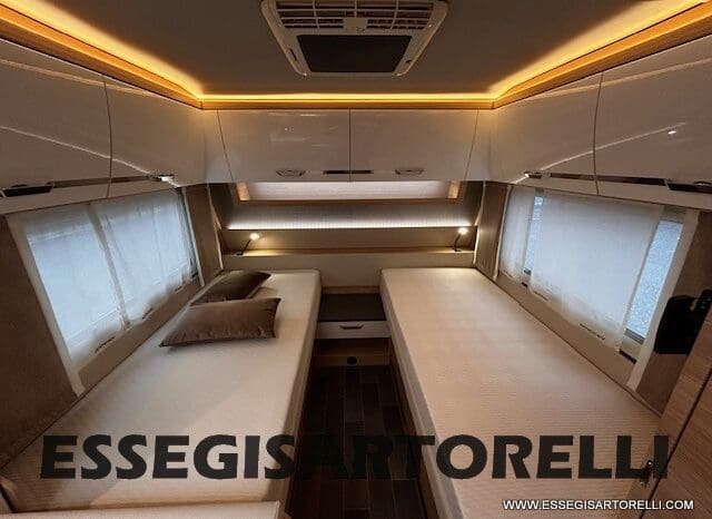CARAVAN TABBERT VIVALDI 560 EMK 6 POSTI 2021 LETTI GEMELLI TOP DI GAMMA FULL CLIMA MOVER COMBI pieno