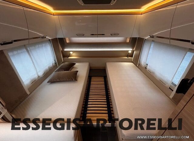 CARAVAN TABBERT VIVALDI 560 EMK 6 POSTI 2021 LETTI GEMELLI TOP DI GAMMA FULL CLIMA MOVER COMBI pieno