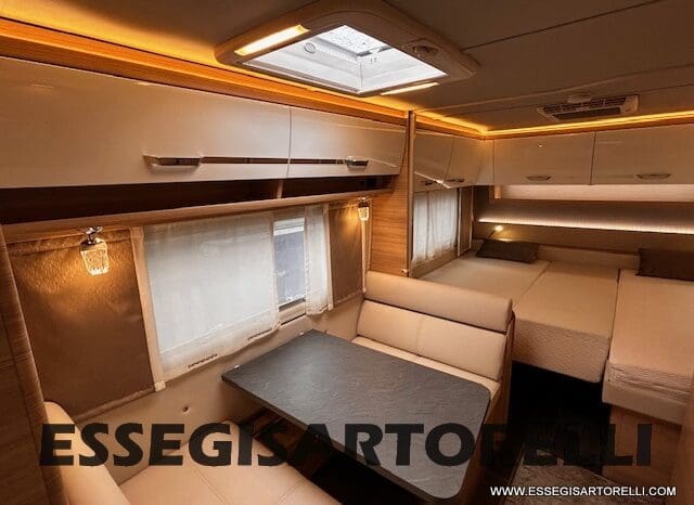 CARAVAN TABBERT VIVALDI 560 EMK 6 POSTI 2021 LETTI GEMELLI TOP DI GAMMA FULL CLIMA MOVER COMBI pieno