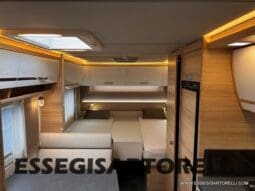 CARAVAN TABBERT VIVALDI 560 EMK 6 POSTI 2021 LETTI GEMELLI TOP DI GAMMA FULL CLIMA MOVER COMBI pieno