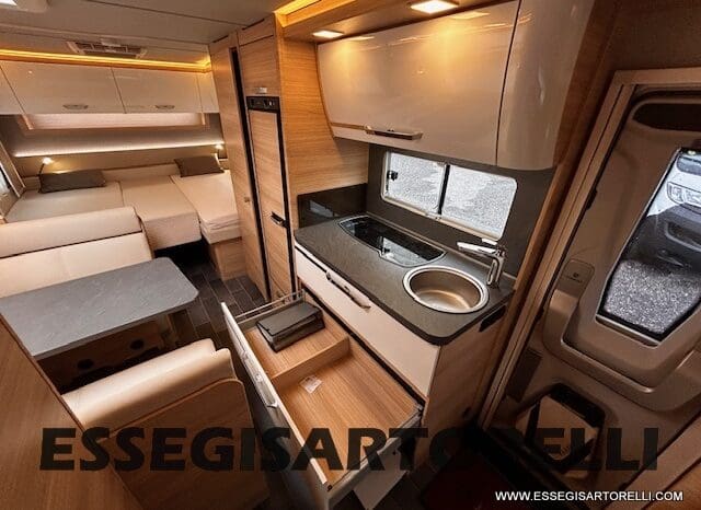CARAVAN TABBERT VIVALDI 560 EMK 6 POSTI 2021 LETTI GEMELLI TOP DI GAMMA FULL CLIMA MOVER COMBI pieno