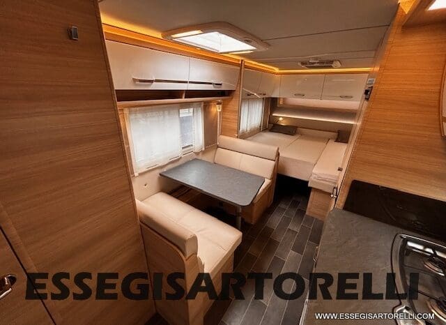 CARAVAN TABBERT VIVALDI 560 EMK 6 POSTI 2021 LETTI GEMELLI TOP DI GAMMA FULL CLIMA MOVER COMBI pieno