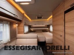 CARAVAN TABBERT VIVALDI 560 EMK 6 POSTI 2021 LETTI GEMELLI TOP DI GAMMA FULL CLIMA MOVER COMBI pieno