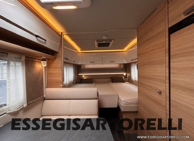 CARAVAN TABBERT VIVALDI 560 EMK 6 POSTI 2021 LETTI GEMELLI TOP DI GAMMA FULL CLIMA MOVER COMBI pieno