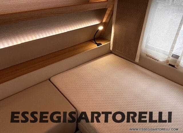 CARAVAN TABBERT VIVALDI 560 EMK 6 POSTI 2021 LETTI GEMELLI TOP DI GAMMA FULL CLIMA MOVER COMBI pieno