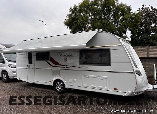 CARAVAN TABBERT VIVALDI 560 EMK 6 POSTI 2021 LETTI GEMELLI TOP DI GAMMA FULL CLIMA MOVER COMBI pieno