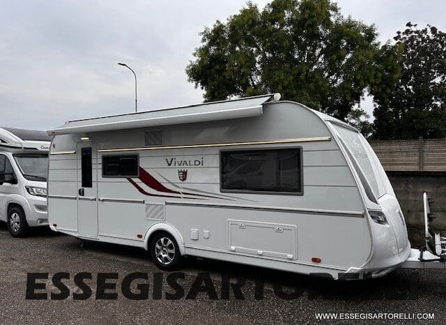 CARAVAN TABBERT VIVALDI 560 EMK 6 POSTI 2021 LETTI GEMELLI TOP DI GAMMA FULL CLIMA MOVER COMBI pieno