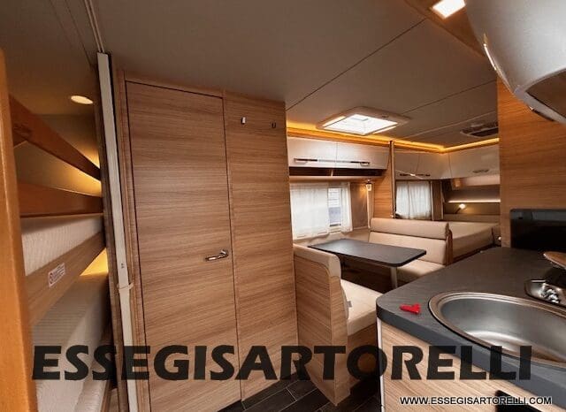 CARAVAN TABBERT VIVALDI 560 EMK 6 POSTI 2021 LETTI GEMELLI TOP DI GAMMA FULL CLIMA MOVER COMBI pieno
