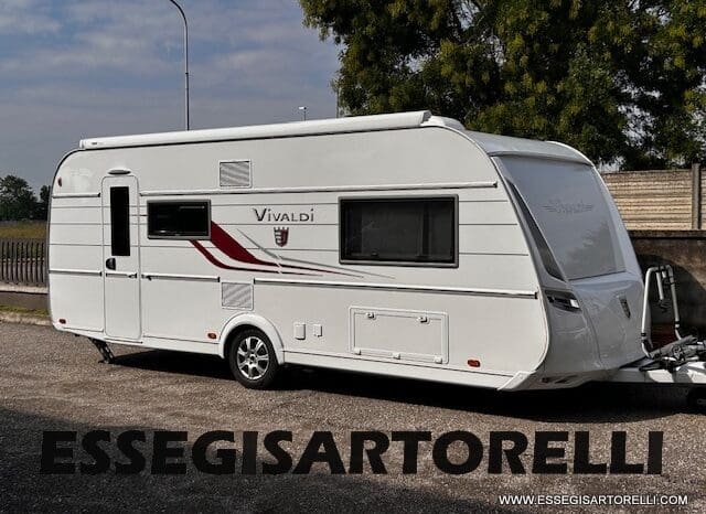 CARAVAN TABBERT VIVALDI 560 EMK 6 POSTI 2021 LETTI GEMELLI TOP DI GAMMA FULL CLIMA MOVER COMBI pieno