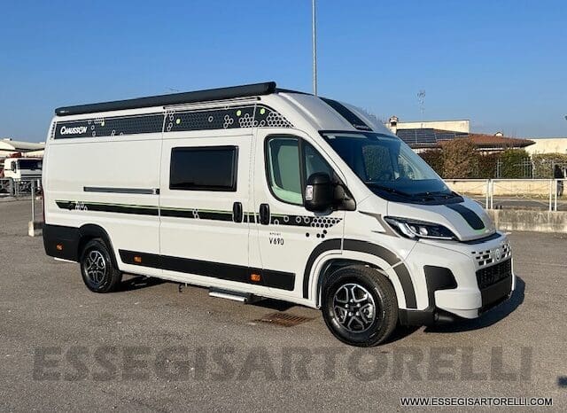 CHAUSSON SPORTLINE V 690 MY 2026 AUTOMATICO SERIE VAN 636 CM MAXI MATRIMONIALE ELETTRICO BASCULANTE pieno