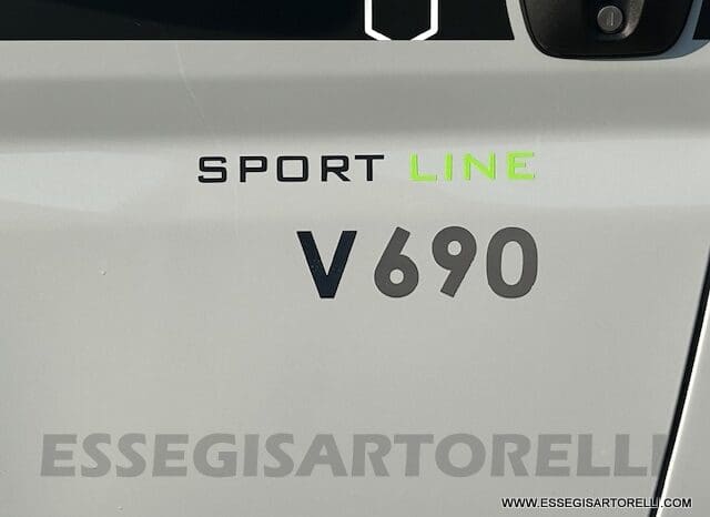 CHAUSSON SPORTLINE V 690 MY 2026 AUTOMATICO SERIE VAN 636 CM MAXI MATRIMONIALE ELETTRICO BASCULANTE pieno