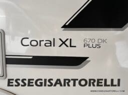 ADRIA CORAL PLUS XL A 670 DK 2018 UNIPRO 7 POSTI OMOLOGATI 150 CV LED pieno