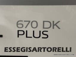 ADRIA CORAL PLUS XL A 670 DK 2018 UNIPRO 7 POSTI OMOLOGATI 150 CV LED pieno