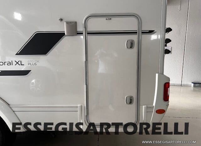 ADRIA CORAL PLUS XL A 670 DK 2018 UNIPRO 7 POSTI OMOLOGATI 150 CV LED pieno