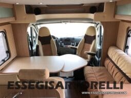 BURSTNER IXEO 666 SEMINTEGRALE BASCULANTE 2009 674 cm DOPPIO CLIMA pieno