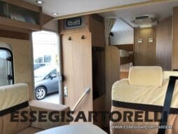 BURSTNER IXEO 666 SEMINTEGRALE BASCULANTE 2009 674 cm DOPPIO CLIMA pieno