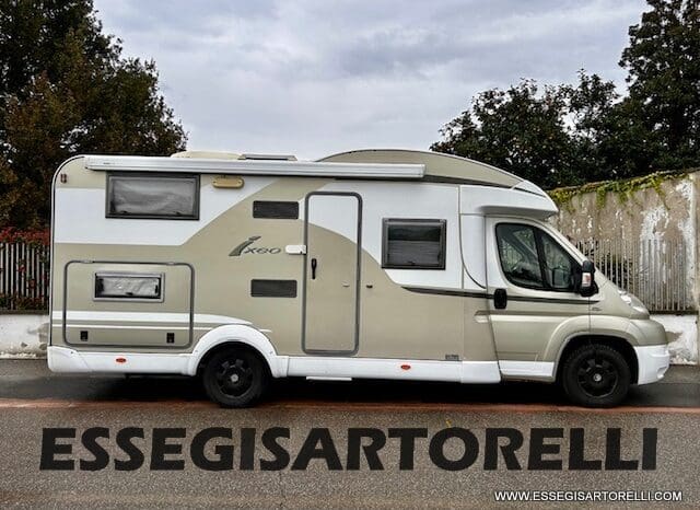 BURSTNER IXEO 666 SEMINTEGRALE BASCULANTE 2009 674 cm DOPPIO CLIMA pieno