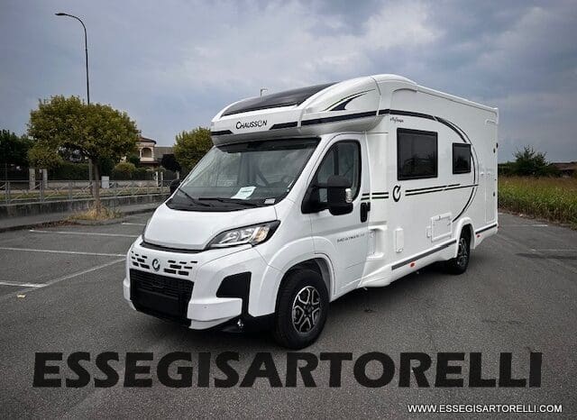NEW MY 2026 CHAUSSON 640 FIAT DUCATO AUTOMATICO 696 CM GARAGE pieno
