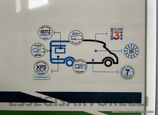 CHAUSSON NEW 724 ETAPE LINE 2025 SMART GARAGE BASCULANTE 5 POSTI OMOLOGATI pieno