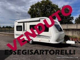 HOBBY EXCELLENT 455 UF CLIMA E MOVER CARAVAN 4 POSTI 2012 1.250 KG